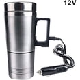 thumbnail image 2 of Electric Thermos, 12V Car Electric Kettle Stainless Steel Travel Mug, Electric Kettle for Car - Co[H916], 2 of 4