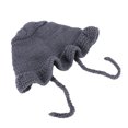 thumbnail image 3 of Gorro de bebé Ticfox cálido a prueba de viento invierno otoño gris, 3 of 9