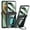 Black, variant on Ancove for Motorola Razr 2025 / Razr 2024 Case with Magnetic Ring Stand, Crystal Clear Phone Case Rear Screen Protector Hinge Protection Full-Body Anti-Scratch Case for Motorola Razr 2025/2024,Black