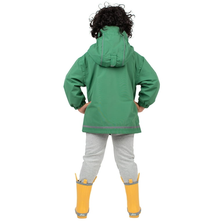 Jan & Jul Cozy-Dry Rain Jacket - Fern Green Jan & Jul Cozy-Dry Rain Jacket - Fern Green