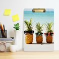 thumbnail image 5 of FMSHPON Pineapple Beach Sunglasses Clipboard Hardboard Wood Nursing Clip Board and Pull for Standard A4 Letter 13x9 inches, 5 of 7