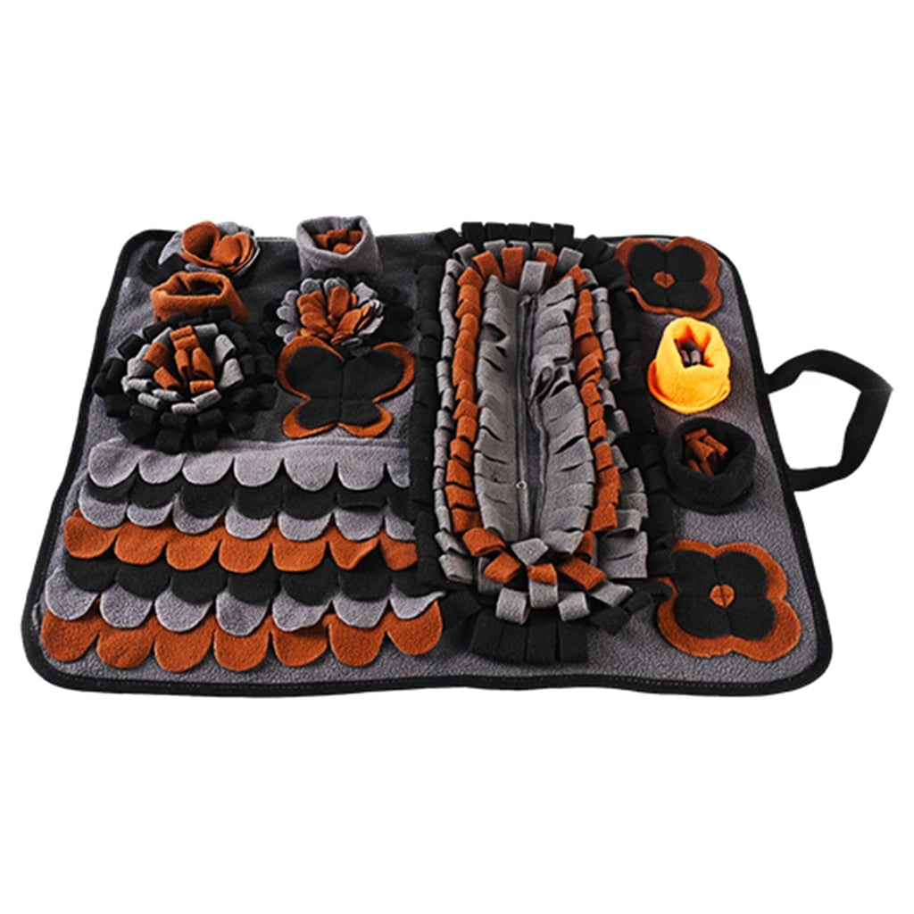 Miiottaa Dog Snuffle Toy Puzzle Chew Enrichment Toy Mat for Small Medium Large Dogs
