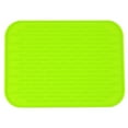 thumbnail image 3 of Cdar Silicone Heat Resistant Mat Rectangle Non Slip Pot Holder Pad for Kitchen, 3 of 6
