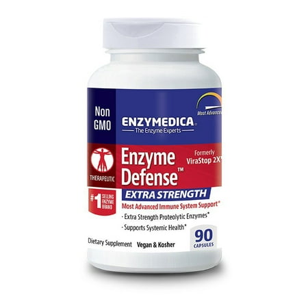 Enzyme Défense Extra Strength Enzymedica 90 Caps