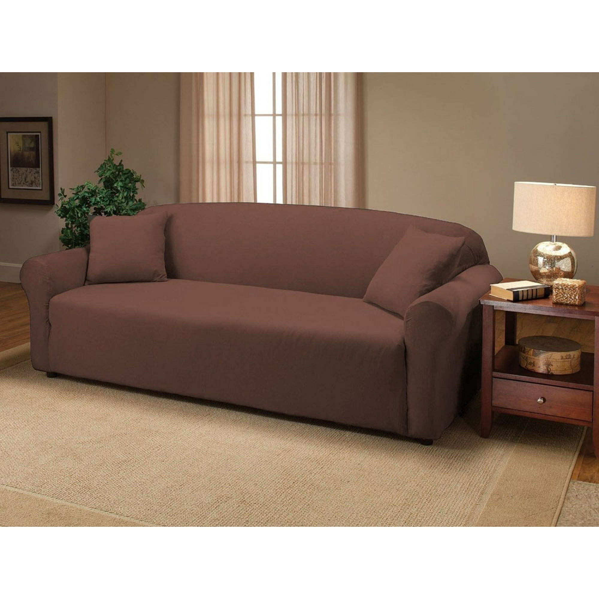 Zimtown 96 Polyester Stretch Slipcover Sofa Cover For 3 Cushion