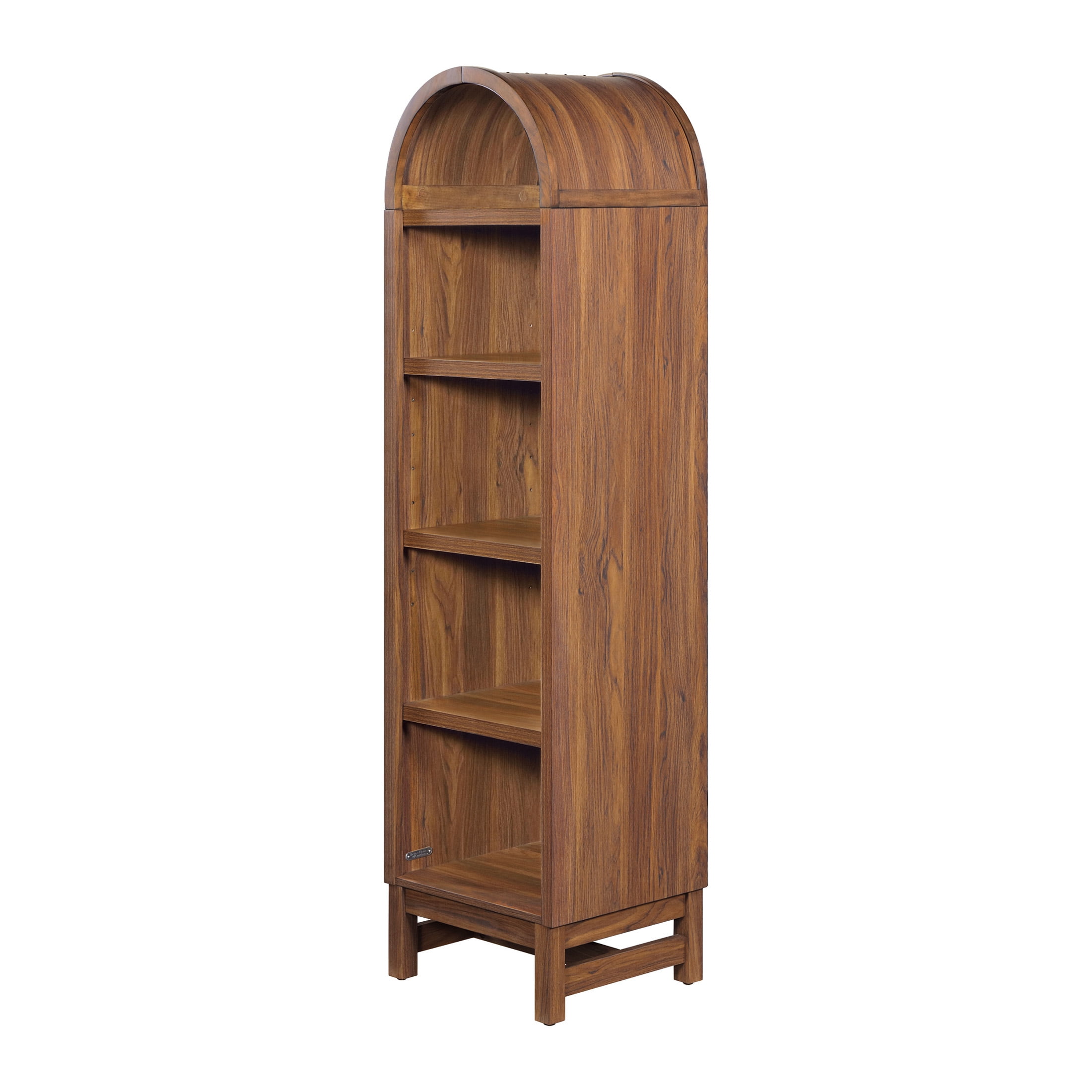 Better Homes & Gardens Juliet Narrow Arch Bookcase, Walnut