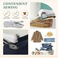thumbnail image 4 of Handheld Sewing Machine, Mini Electric Portable Sewing Kit for Quick Fabric Repair & Emergency, 4 of 7