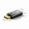 thumbnail image 6 of DP To HDMI Converter 1080P 60Hz DisplayPort to HDMI Adapter Clear Audio Video Syncing Plugs And Play For PC And Laptops, 6 of 11