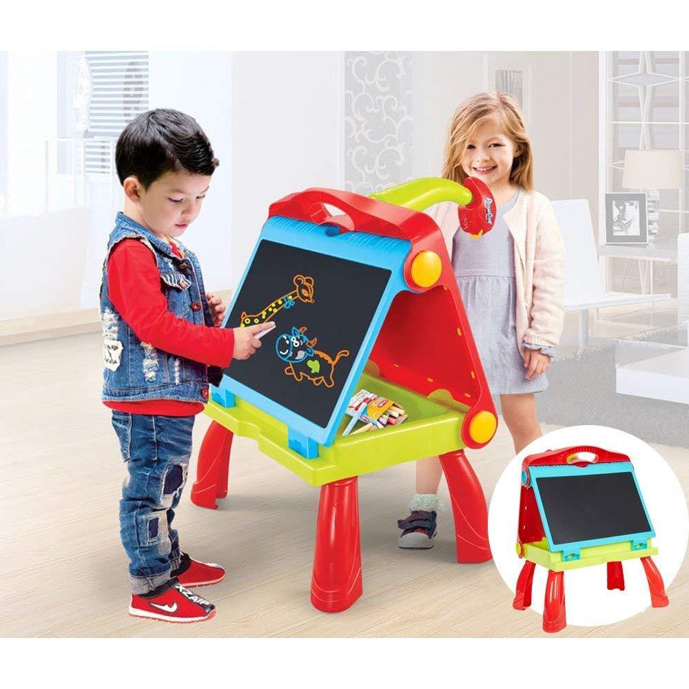 4 in 1 Children Educational Drawing Toy Painting Learning Table with