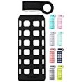 thumbnail image 3 of purifyou Premium Glass Water Bottle with Non-Slip Silicone Sleeve & Stainless Steel Lid Insert, 12/22 / 32 oz (Jet Black, 32 oz), 3 of 3