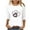 White, variant on ZHYou Womens T-Shirts Valentine's Day Loose Fit 3/4 Sleeve Valentine's Day Printed V-Neck Casual Soft Spring Summer Shirts,Black,2XL