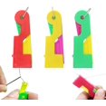 thumbnail image 1 of Automatic threader, a simple sewing machine tool, suitable for hand sewing and machine sewing needles, plastic threader, suitable for the elderly/beginners/DIY sewing crafts, color random.,3Pcs, 1 of 4
