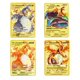 thumbnail image 5 of English Cards Gold DIY Metal Card Hard Iron Cards Pikachu Mewtwo Gx Charizard Vmax Package Game Battle Collection Gifts, 5 of 5
