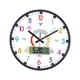 thumbnail image 2 of Reloj de pared redondo, silencioso y educativo para niños, ideal para aprender a leer la hora y usar Estilo D, 2 of 9