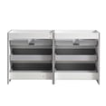 thumbnail image 5 of Fresca Lazzaro 60" Gray Free Standing Double Sink Modern Bathroom Cabinet, 5 of 5