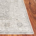 thumbnail image 3 of SAFAVIEH Mason Mansel Medallion Polyester Area Rug, Beige/Dark Gray Ivory, 6'3" x 6'3" Square, 3 of 7