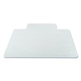 Deflecto UltraMat 45 x 53 Chair Mat for High Pile Carpet, Rectangular with Lip