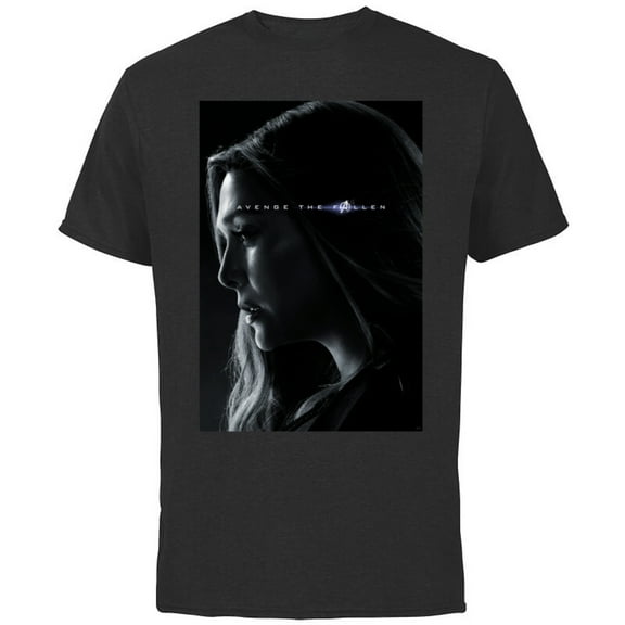 Marvel Avengers: Endgame Scarlet Witch Poster - Short Sleeve Cotton T-Shirt for Adults - Customized-Black