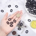thumbnail image 3 of 1 Box 100Pcs Acrylic Chain Links Black C-Clips Hooks Chain Links for Glasses Bags Earring Necklace Jewelry DIY Craft Making for making, 3 of 9