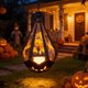 thumbnail image 5 of Lámpara de ambiente con luz de linterna de Halloween, pequeña colección de artesanías, adorno de mesa, decoración de fiesta para mesita de noche en Mano fantasma, 5 of 8