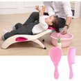 thumbnail image 3 of - Juego de cepillos y peines para bebés, juego de cepillos y peines de seguridad para niños, para el cuidado del piel cabelludo recién nacido, 3 of 5