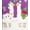 Purple, variant on Jollidays x Glitter and Lazers Women's Watch Me Sleigh Sweater, Sizes S -5X