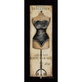 thumbnail image 3 of Poloson, Kimberly 10x18 Black Modern Framed Museum Art Print Titled - Paris Lingeries No. 287, 3 of 5
