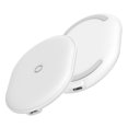 thumbnail image 2 of Cobble Chargeur Sans Fil à Charge Rapide 15W Certification Qi EPP Haute Vitesse pour Appareils iOS et Android - Baseus - Noir/blanc, 2 of 7