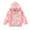 Pink2, variant on Cethrio Girls Jackets 2025, Casual Zipper Hooded Lightweight Girls' Outerwear Pink Size 3-10 T