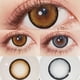 thumbnail image 3 of Lentes de contacto de colores para miopía, lentes de contacto cosméticas con dioptrías, negro, gris, ojos anuales, maquillaje de pupila hermosa, 2 unids/lote por par, 3 of 3