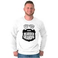 thumbnail image 4 of Baddie Bearded Grandpa Cool Funny Men's Long Sleeve Tee T Shirt Brisco Brands L, 4 of 6