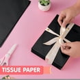 thumbnail image 7 of Black Tissue Paper - 30 Sheets 14 x 20 Inch Gift Wrapping DIY Crafts Wedding Birthday Christmas, 7 of 7