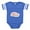 Royal Blue, variant on CafePress - Peppa Pig When I Dance - Cute Infant Baby Football Bodysuit