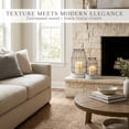 thumbnail image 6 of XIBUFE Rustic Farmhouse Lantern Decor Set of 2-Stylish Decorative Lanterns for Your Living Room,Fireplace Mantle Or Kitchen Dining Table-Modern Indoor/Outdoor Coffee Table Decor, 6 of 10