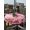 Pink, variant on Outdoor Tablecloth with Umbrella Hole and Zipper, Valentine's Day Square Table Cloth 54x54 Inch Waterproof Tablecloth, Pink Love Gnomes Roses Ombre Romantic Picnic Table Cover for Patio Camping