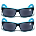 thumbnail image 2 of 2 Pairs Men Reading Sunglasses - Outdoor Full Tint Reader Glasses For Large Head +2.50, 2 of 3