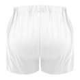thumbnail image 4 of Audhol Women Shorts, Womens Sweat Shorts with Pockets Cotton 2024 Trendy Shorts Drawstring Summer Workout Running Casual Shorts Women Lounge Shorts White L, 4 of 6