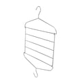 thumbnail image 3 of Pants Hangers, Prevent Fading Multifunctional Stainless Steel  Pants Hangers Prevent Sagging  For Clothes, 3 of 8