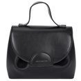 thumbnail image 1 of Bolso Bandolera A La para Mujer Bolso para Mujer Color Sólido Cuero PU (negro), 1 of 9