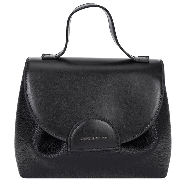 Bolso Bandolera A La para Mujer Bolso para Mujer Color Sólido Cuero PU (negro)
