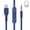 Blue, variant on Replacement Audio Cable USB C to 3.5mm for Beats Solo 4 3 2, Studio 2 3 Pro, Detox Wireless Mixr Executive Pill Headphones Aux Cord with Microphone & Volume for iPhone 17 16 15, Laptop (Blue)
