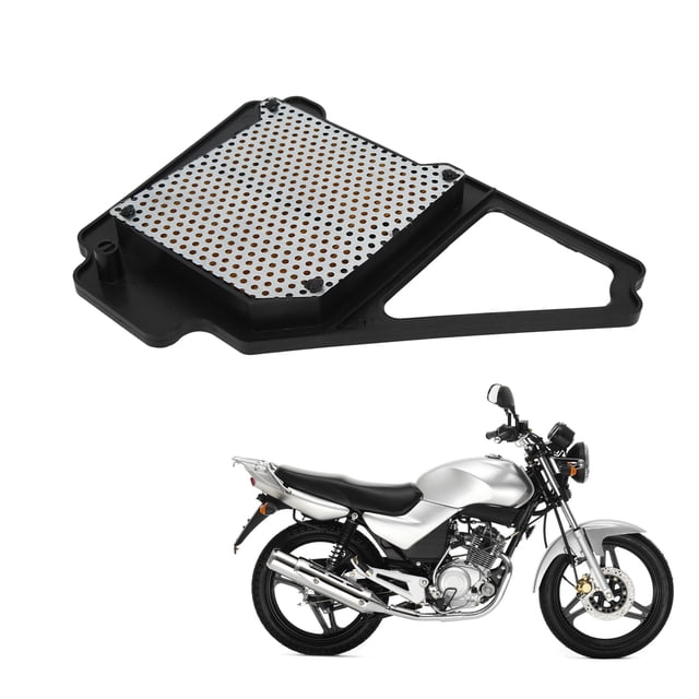 Elemento de Filtro de Aire, Filtro de Aire de Motocicleta Fácil Instalació de Corrosión Resistente A Moto Para Moto