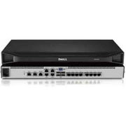 Dell Digital KVM Switch DMPU108e - TAA Compliant - 8 Computer(s) - 1 Local User(s) - 1 Remote User(s) - 1600 x 1200Network (RJ-45)USBVGA