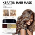 thumbnail image 4 of Restorative Hair Mask with Collagen and Maca for Dry Damaged Hair - Deep Conditioning Treatment Suitable for All Hair Types, 4 of 5