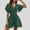 Green, variant on Stylish Women's Summer Jumpsuit Casual Wide Leg Romper with Flutter Sleeves for Daily Outings and Parties Comfortable Fashion Choice