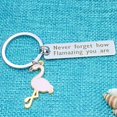 thumbnail image 4 of Flamingo Keychain - Embrace Your Flamazing Self! Perfect Gift for Flamingo Lovers, Friends, and Graduates. Stay Inspired with this Motivational Keyring., 4 of 4