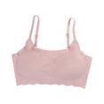 thumbnail image 2 of Sujetador deportivo de talla grande para mujer, de una pieza, sin costuras, sin aros, para dormir y yoga, 2 of 6