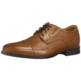 thumbnail image 1 of Zapatos Oxford Clarks Whiddon Cap para Hombre en Cuero Marrón Oscuro Talla 11.5, 1 of 8