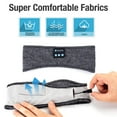 thumbnail image 6 of WILLED Sleep Headphones Wireless, Bluetooth Sports Headband Headphones with Ultra-Thin HD Stereo Speakers Perfect for Sleeping,Workout,Jogging,Yoga,Insomnia, Air Travel, Meditation, 6 of 9