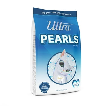 Ultra Pearls Cat Litter - 99.9% Dust Free, Low Tracking, Soft on Paws, Fragrance Free - 5 Lbs. SF1
